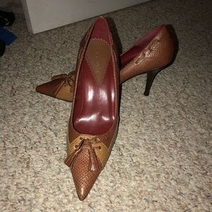 Nine West Tassel Heels